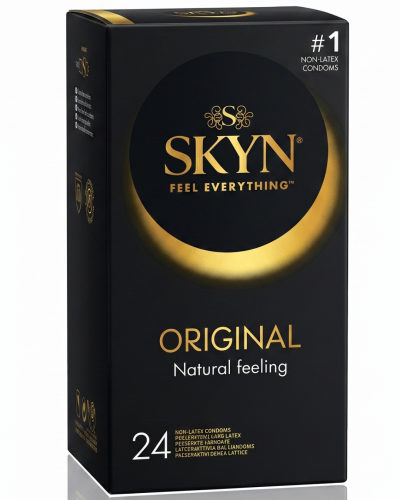 Skyn Original Prezerwatywy bez lateksu klasyczne 24 szt.