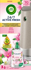Air Wick Active Fresh Odświeżacz automatyczny z formułą na bazie wody i wkład białe kwiaty 228 ml