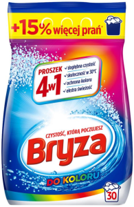 Bryza 4w1 Proszek do prania do koloru 1,95 kg 30 prań