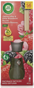 Air Wick Patyczki Zapachowe Owoce Leśne & Kwiat Brzoskwini / Berries & Peach Blossom 42ml