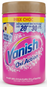 Vanish Oxi Action odplamiacz do tkanin w proszku - Détachant booster de lavage 705 g