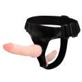 Podwójny STRAP-ON Dwa Dilda do wspólnej penetracji