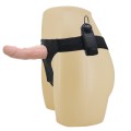 Wibrujący STRAP-ON Dildo do wspólnej penetracji