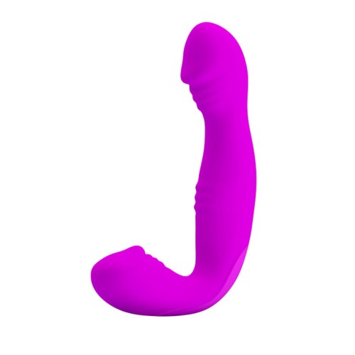 PRETTY LOVE Angelo dwustronny wibrator wielofunkcyjny strap-on 