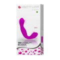 PRETTY LOVE Angelo dwustronny wibrator wielofunkcyjny strap-on 