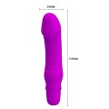 PRETTY LOVE Justin wibrator sex dildo z wibracjami