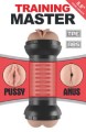 Masturbator Double Side Stroker Pussy and Anus