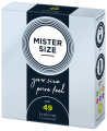 MISTER SIZE  49" Prezerwatywy dopasowane do rozmiaru 3 szt.  data 05.26