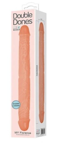 DILDO XXL Żelowe do podwójnej stymulacji 