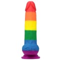  Lovetoy PRIDER tęczowe dildo LGBT 19,5 cm