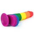  Lovetoy PRIDER tęczowe dildo LGBT 19,5 cm