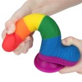  Lovetoy PRIDER tęczowe dildo LGBT 19,5 cm