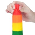 Lovetoy PRIDER tęczowe dildo LGBT 19,5 cm