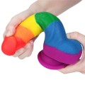  Lovetoy PRIDER tęczowe dildo LGBT 20,5 cm 