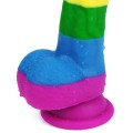  Lovetoy PRIDER tęczowe dildo LGBT 20,5 cm 