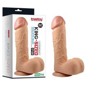 Lovetoy Duże Dildo Penis z przyssawką 23 cm