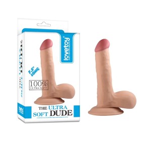 Lovetoy dildo THE ULTRA SOFT DUDE 7.5"