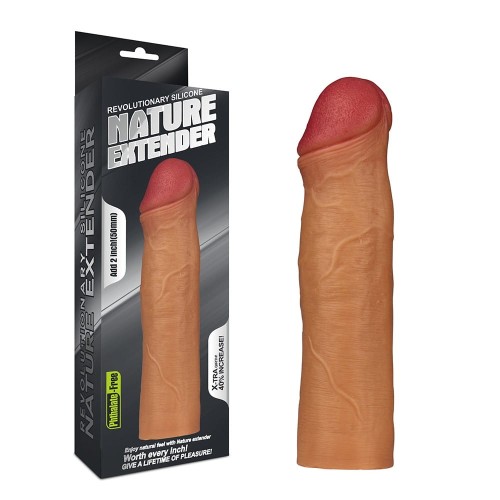 Lovetoy nakładka ADD 2" SILICONE NATURE EXTENDER