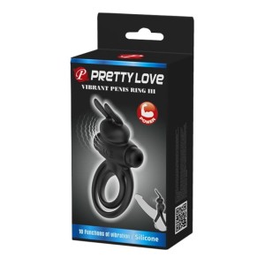 Pretty Love VIBRANT PENIS RING pierścień wibracje