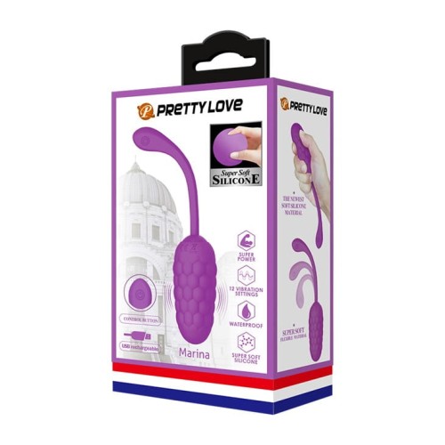 Pretty Love MARINA JAJKO WIBRUJĄCE 12 FUNKCJI