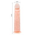 Beautiful Burgess Elastyczne Dildo SZTUCZNY PENIS