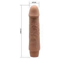 Barbara Jeff wibrator z żyłami multi-speed 19,5 cm