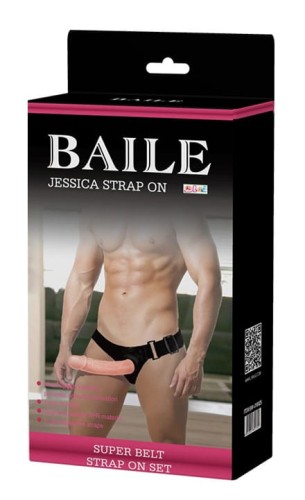 Baile Jessica Strap On, uprząż z wibracją