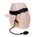 Pretty Love Strapon dildo z pompką ULTRA HARNESS 