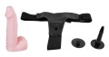 Pretty Love Strapon dildo z pompką ULTRA HARNESS 