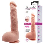 BEAUTIFUL JASON Realistyczne Dildo z przyssawką 24 cm