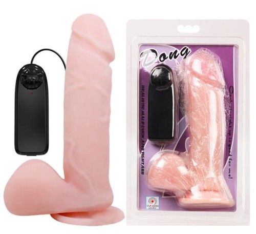 REALISTIC DONG - Realistyczne Dildo z wibracjami