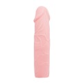 Realistyczna nakładka na penisa, przedłużka 17 cm
