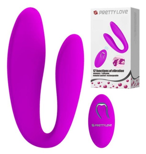 Pretty Love Letitia Wibrator z pilotem dla par