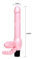 Super Strapless Dildo Do Pochwy 2x Wagina + Anus