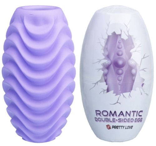 ROMANTIC DOUBLE-SIDED EGG Dwustronny Masturbator