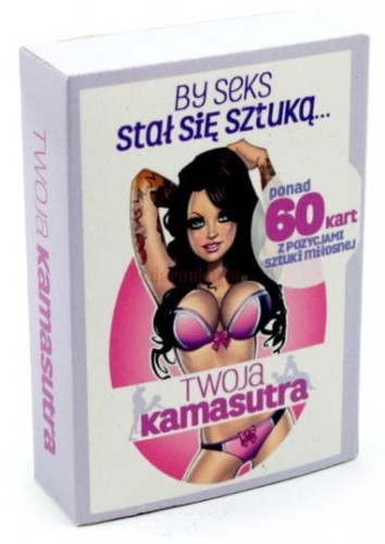 Twoja Kamasutra - Erotyczna gra karciana 63 pozycje