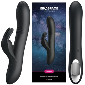 EROSPACE GEMINI Wibrator rabbit z unikalną funkcją falowania