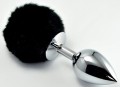 LOVE TOY metalowy PLUG korek analny POMOPON OGON