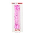 LoveToy GLASS ROMANCE 7" dildo szklane różowe